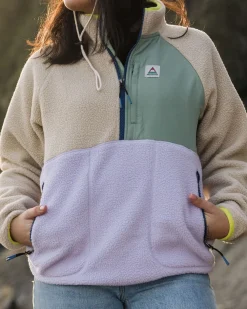 Passenger Fleece|Fleece>Home 2.0 Recycled Sherpa Fleece Lilac Mist
