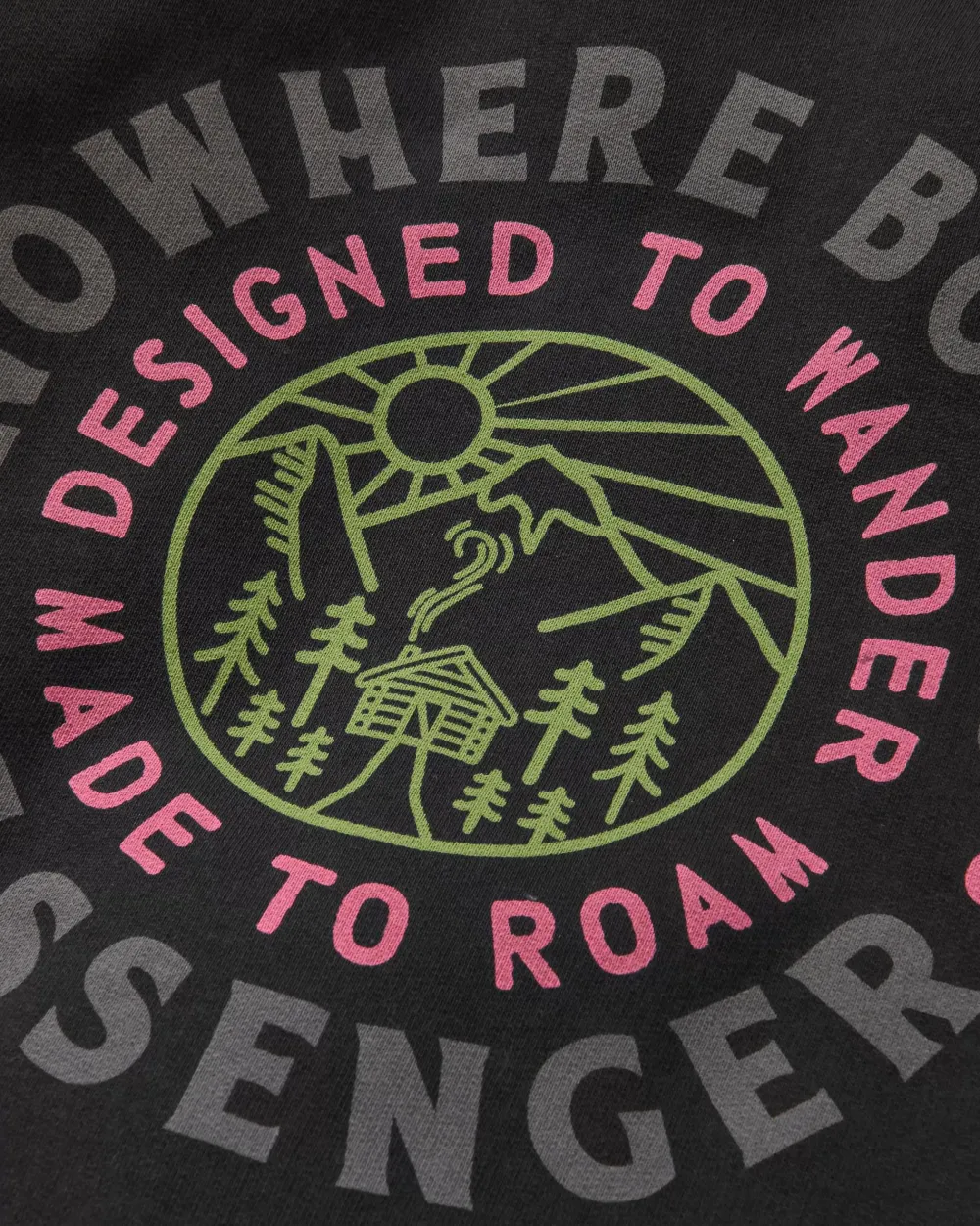 Passenger Hoodies & Sweatshirts>In The Woods Hoodie Black