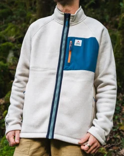 Passenger Fleece|Fleece>Incline Recycled Polartec® Fleece Vintage White