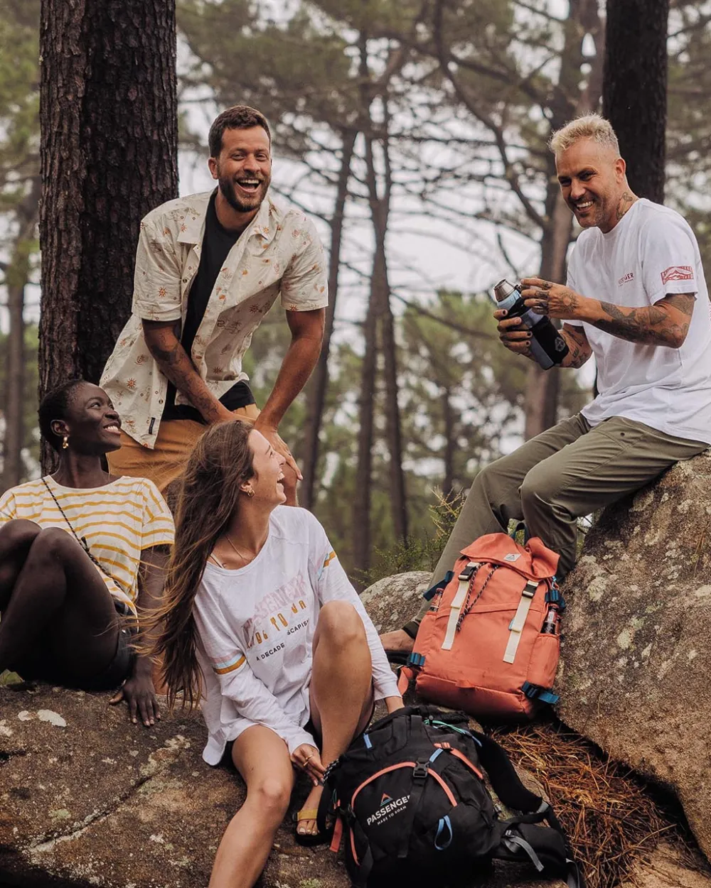 Passenger Tops & T-Shirts|Best Sellers>La Sarena Recycled Cotton Oversized LS T-Shirt White