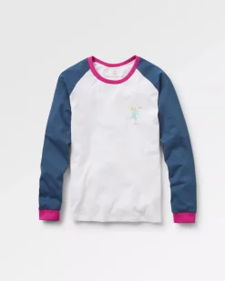 Passenger Tops & T-Shirts|Women's Outlet>Laelia Recycled Cotton Ls T-Shirt White