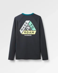 Passenger T-Shirts & Tank Tops|Activewear>Lakeside Recycled Active T-Shirt Black