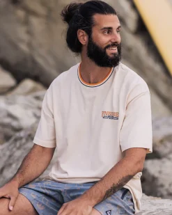 Floris van Bommel T-Shirts & Tank Tops|Men's Outlet>Lauca Recycled Relaxed Fit T-Shirt Birch