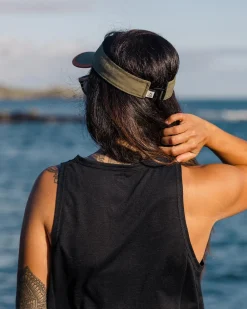 Passenger Accessories|Caps & Hats>Lima Recycled Visor Dusty Olive