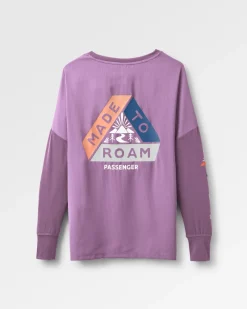 Passenger Tops & T-Shirts|Activewear>Lotus Recycled Active LS Top Lilac