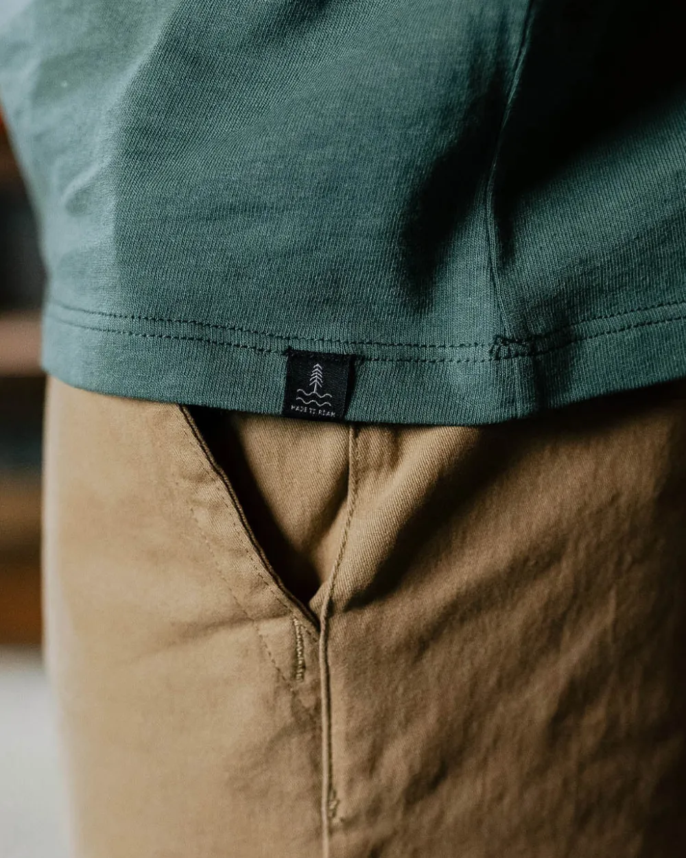 Passenger T-Shirts & Tank Tops|Best Sellers>Made To Roam Recycled Cotton T-Shirt Deep Ocean