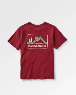 Passenger T-Shirts & Tank Tops|Best Sellers>Made to Roam Recycled Cotton T-Shirt Forest Berry