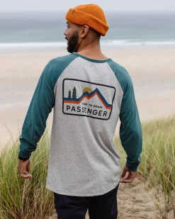 Passenger T-Shirts & Tank Tops|Best Sellers>Made To Roam Recycled LS T-Shirt Grey Marl