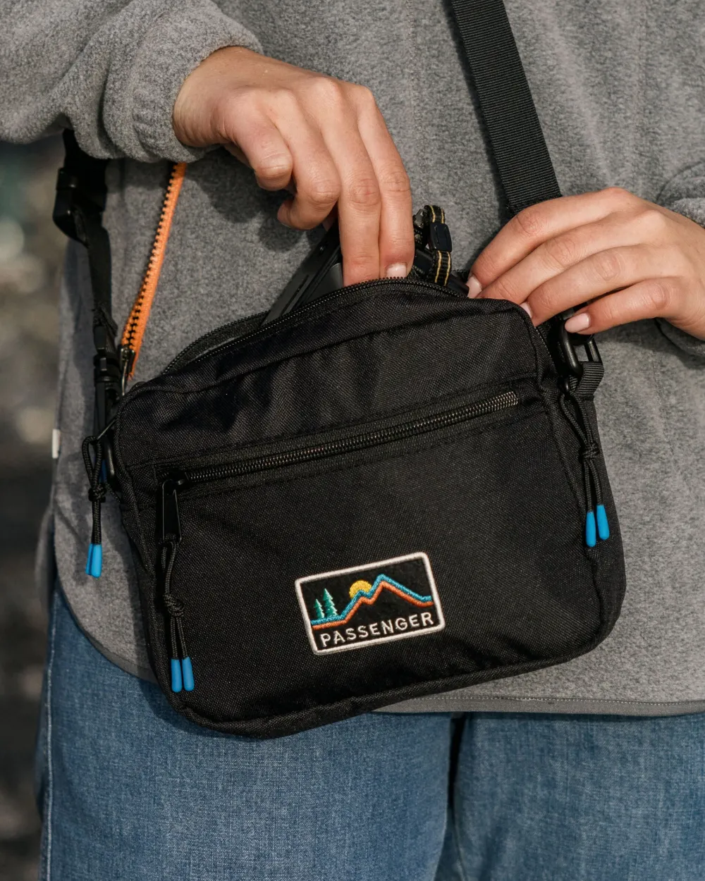 Passenger Backpacks & Bags|Backpacks & Bags>Mainland Recycled Hip Pack Black