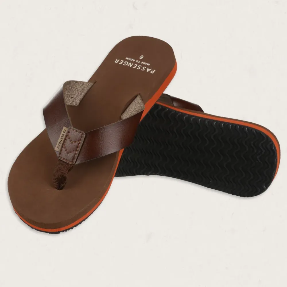 Passenger Flip Flops & Sandals|Flip Flops & Sandals>Malibu Flip Flop Dark Brown