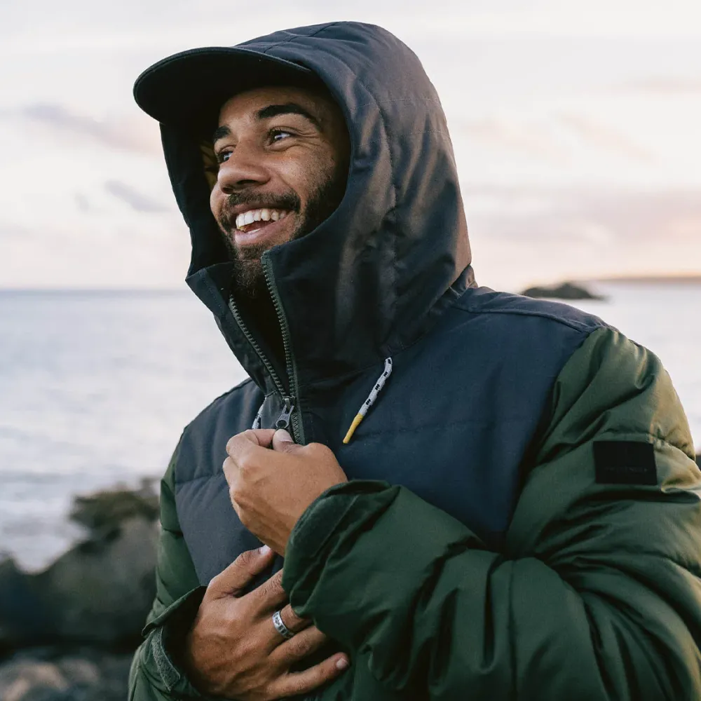 Floris van Bommel Men's Outlet|Men's>Manitoba Recycled Jacket Fir Tree