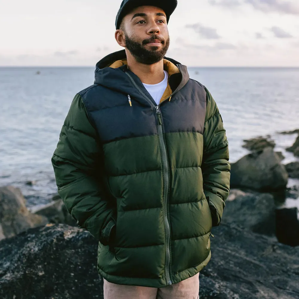 Floris van Bommel Men's Outlet|Men's>Manitoba Recycled Jacket Fir Tree