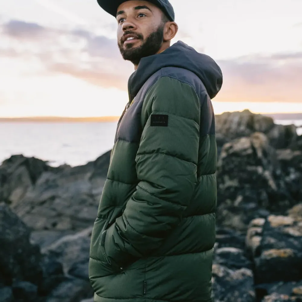 Floris van Bommel Men's Outlet|Men's>Manitoba Recycled Jacket Fir Tree