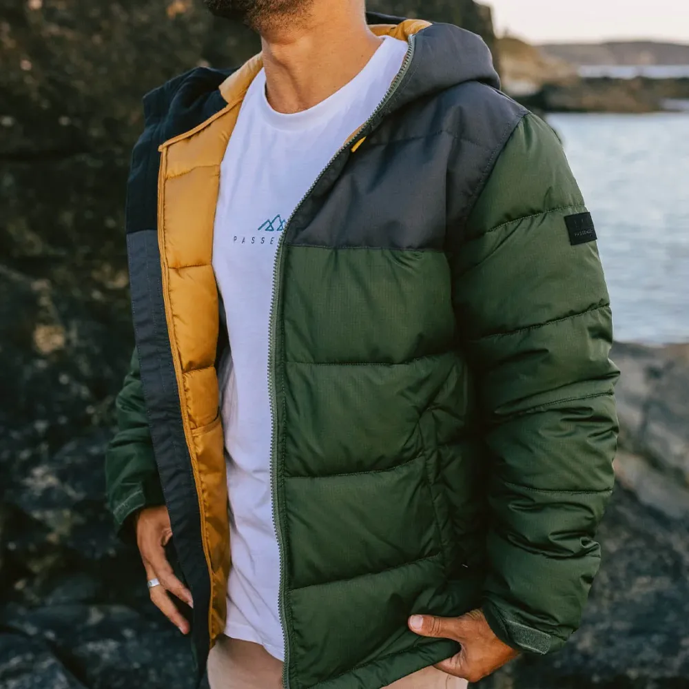 Floris van Bommel Men's Outlet|Men's>Manitoba Recycled Jacket Fir Tree