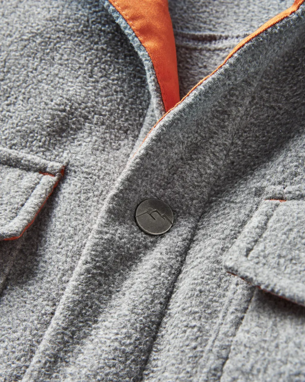 Passenger Shirts|Fleece>Maple Recycled Polar Fleece Shirt Grey Marl