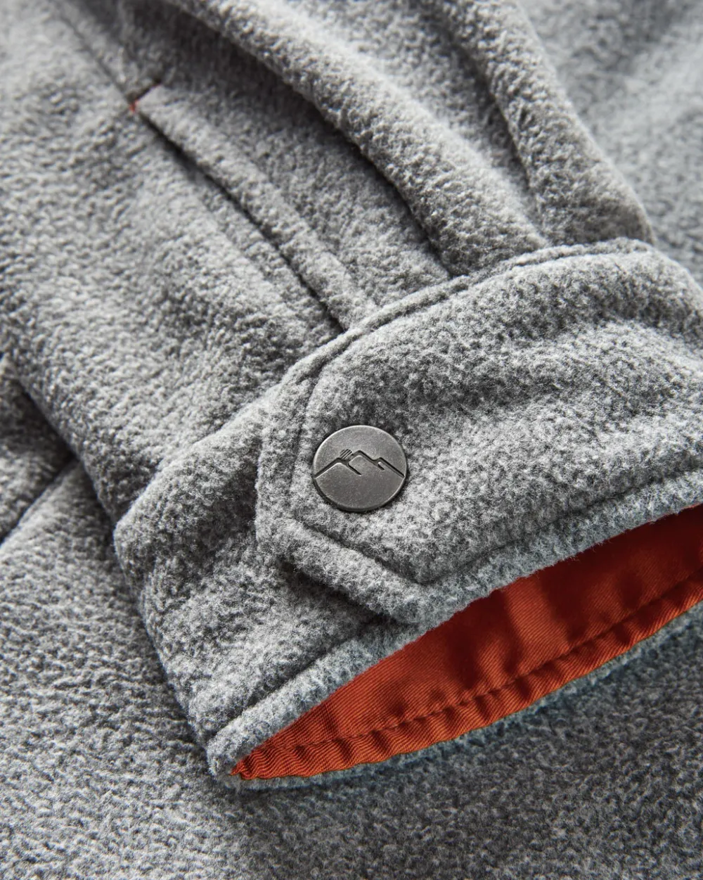 Passenger Shirts|Fleece>Maple Recycled Polar Fleece Shirt Grey Marl