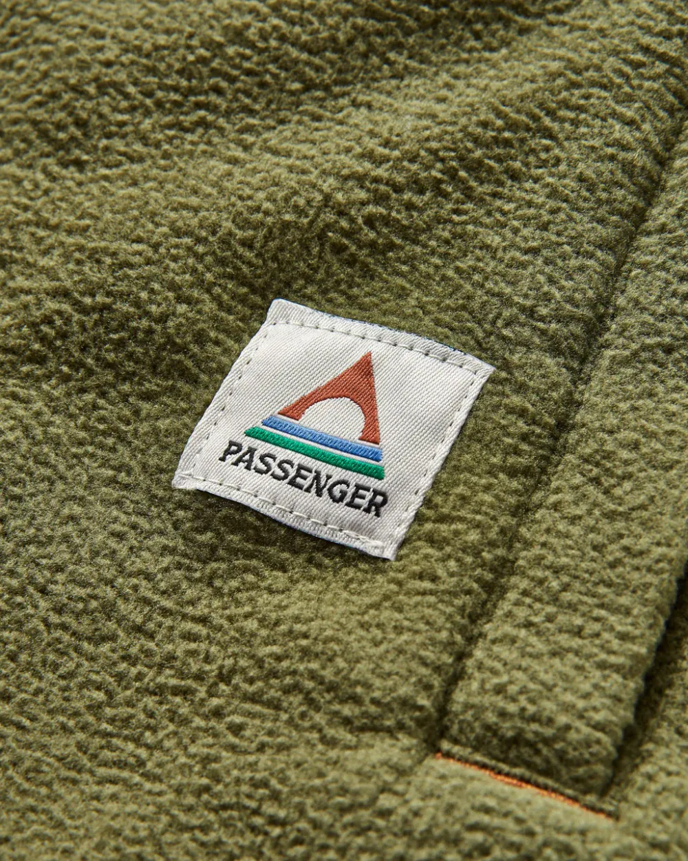 Passenger Fleece|Fleece>Maple Recycled Polar Fleece Shirt Khaki