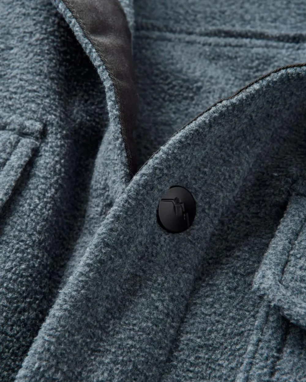 Passenger Shirts|Fleece>Maple Recycled Polar Fleece Shirt Navy Marl