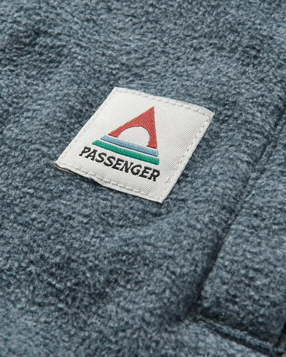 Passenger Shirts|Fleece>Maple Recycled Polar Fleece Shirt Navy Marl