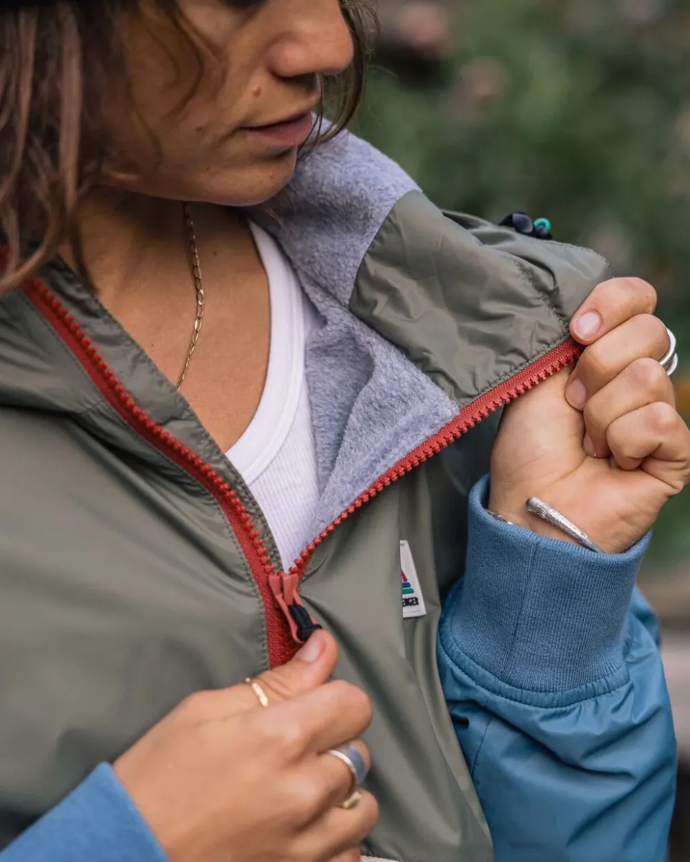 Passenger Insulated>Moonlight Recycled Insulated Smock Dusty Olive