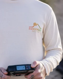 Passenger T-Shirts & Tank Tops|Men's Outlet>MTR Recycled Cotton LS T-Shirt Birch