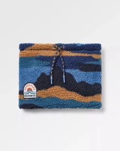 Passenger Accessories|Neckwear & Snoods>Mulled Recycled Sherpa Fleece Snood Scenic Navy