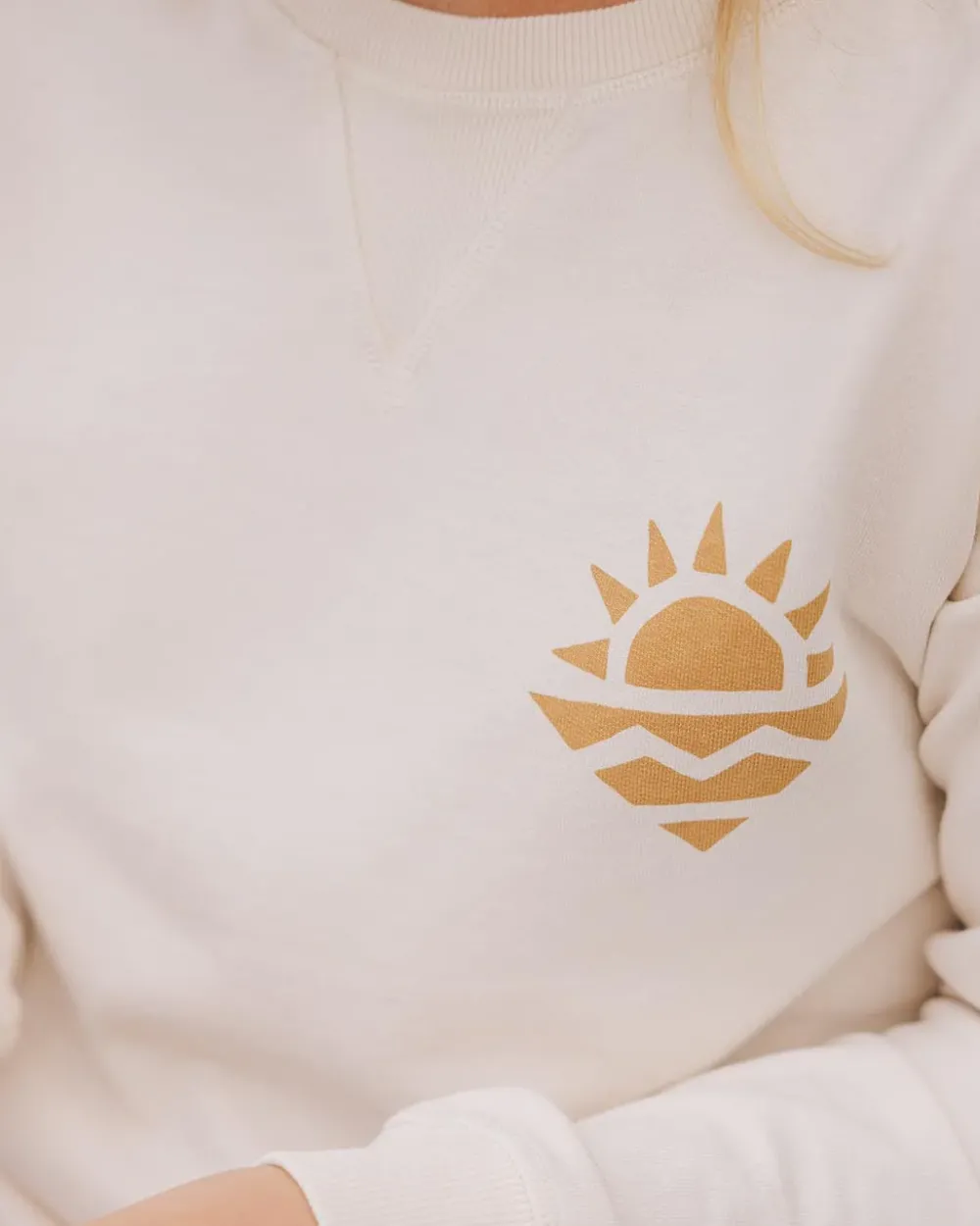 Passenger Hoodies & Sweatshirts|Women's Outlet>Mystic Recycled Cotton Sweatshirt Birch