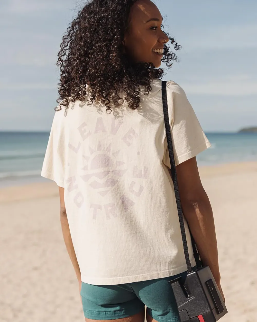 Passenger Tops & T-Shirts|Women's Outlet>Mystic Recycled Cotton T-Shirt Birch