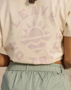 Passenger Tops & T-Shirts|Women's Outlet>Mystic Recycled Cotton T-Shirt Birch