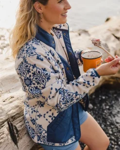 Passenger Fleece|Fleece>Navegado Recycled Polar Fleece Large Tile Oatmeal