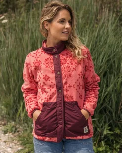 Passenger Fleece|Fleece>Navegado Recycled Polar Fleece Large Tile Rose