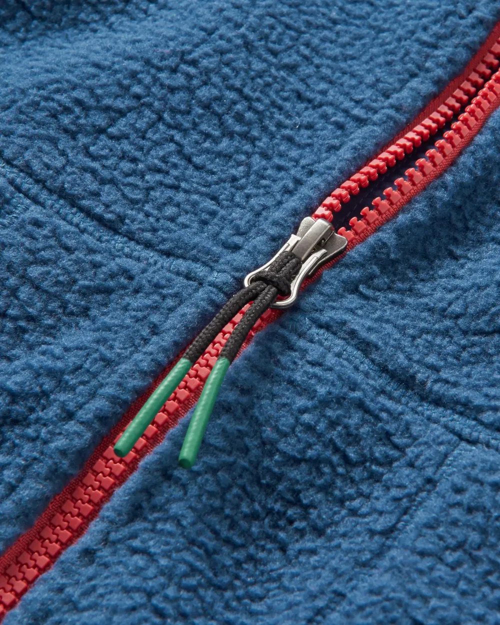 Passenger Fleece|Fleece>North Coast 2.0 Full Zip Recycled Sherpa Fleece Dark Denim