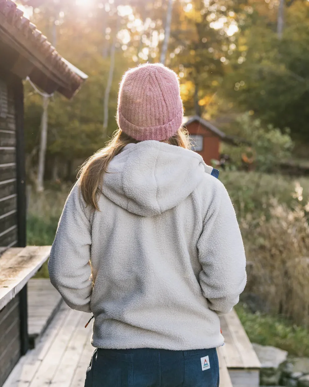 Passenger Fleece|Fleece>North Coast 2.0 Full Zip Recycled Sherpa Fleece Oatmeal