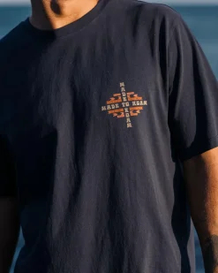 Floris van Bommel T-Shirts & Tank Tops|Men's Outlet>Oar Recycled Cotton T-Shirt Deep Navy