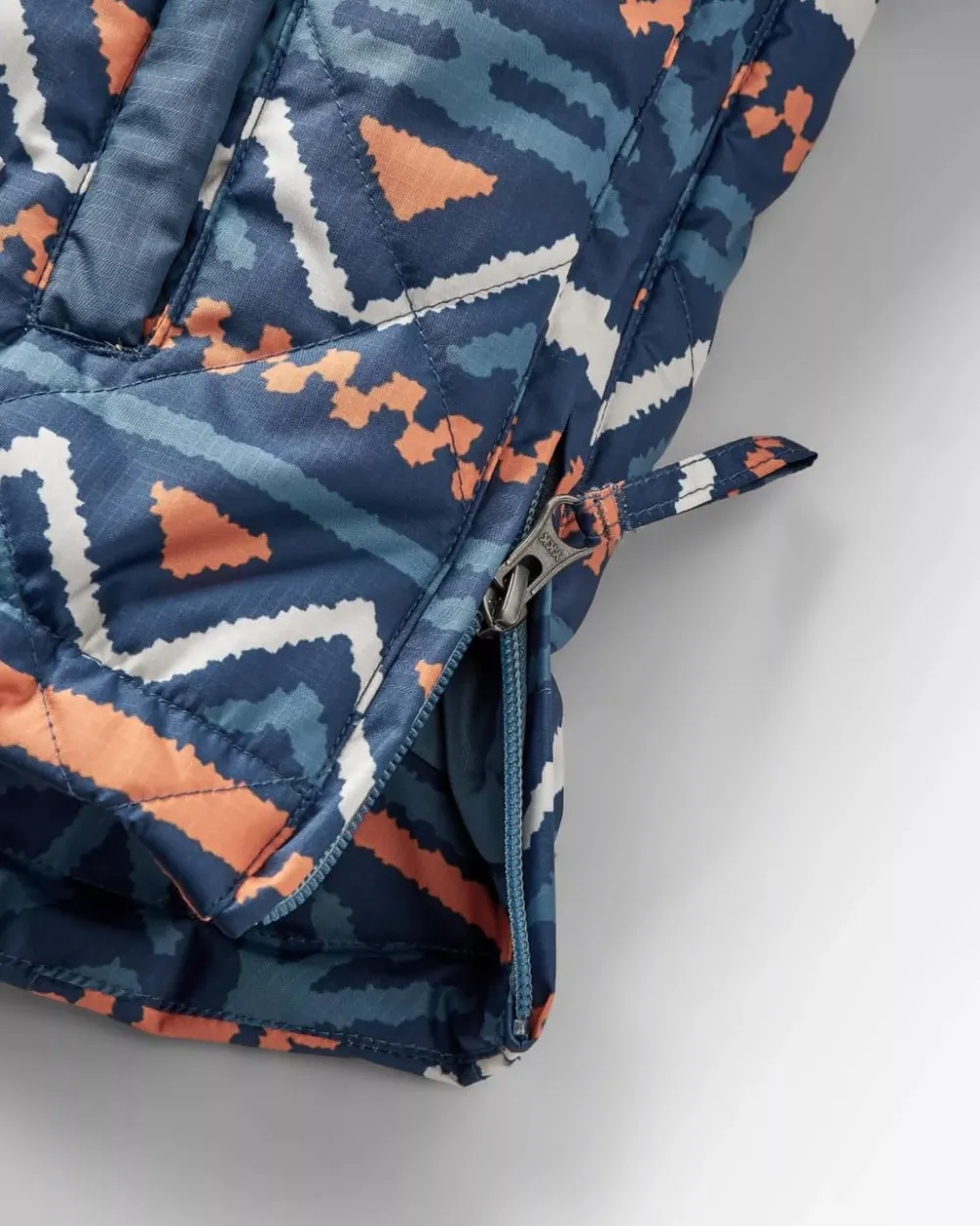 Passenger Insulated|Women's Outlet>Ocean Recycled Insulated 1/2 Zip Jacket Homespun Stripe Navy