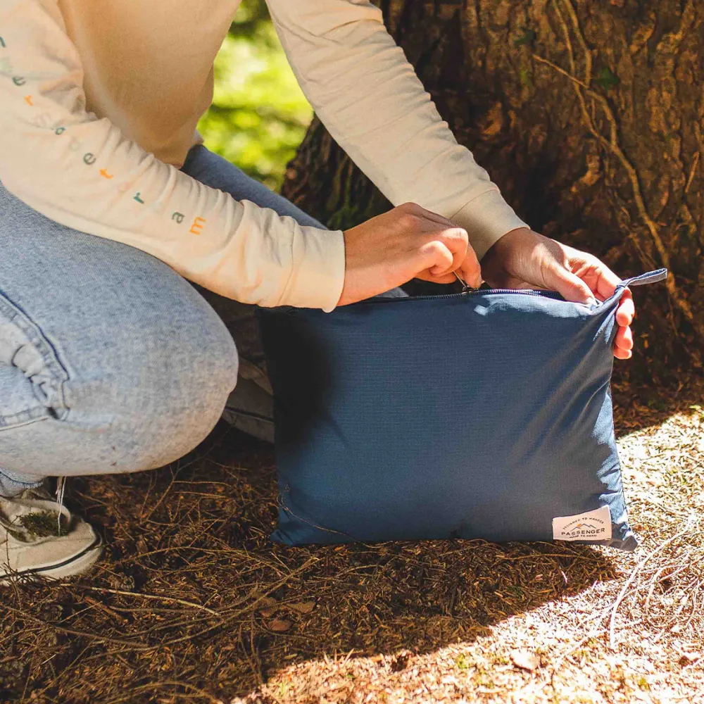 Passenger Water Resistant|Insulated>Ocean Recycled Insulated 1/2 Zip Jacket Ensign Blue