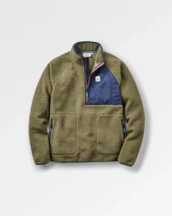 Passenger Fleece|Fleece>Offgrid 2.0 Recycled Sherpa Fleece Khaki