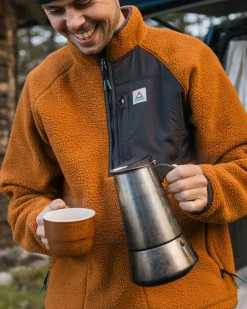 Passenger Fleece|Fleece>Offgrid 2.0 Recycled Sherpa Fleece Glazed Ginger