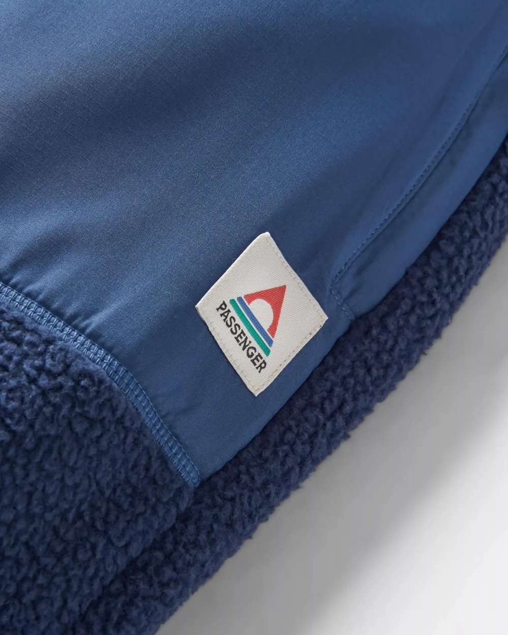 Floris van Bommel Pants|Men's Outlet>Offgrid Recycled Sherpa Fleece Jogger Rich Navy