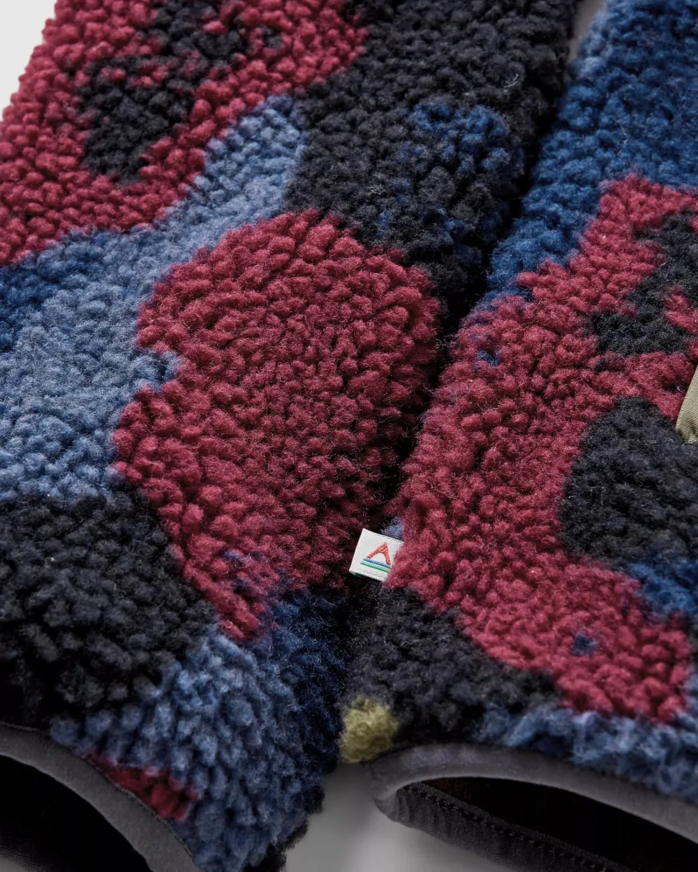 Passenger Fleece|Fleece>Offroad Recycled Sherpa 1/2 Zip Fleece Sycamore Pattern