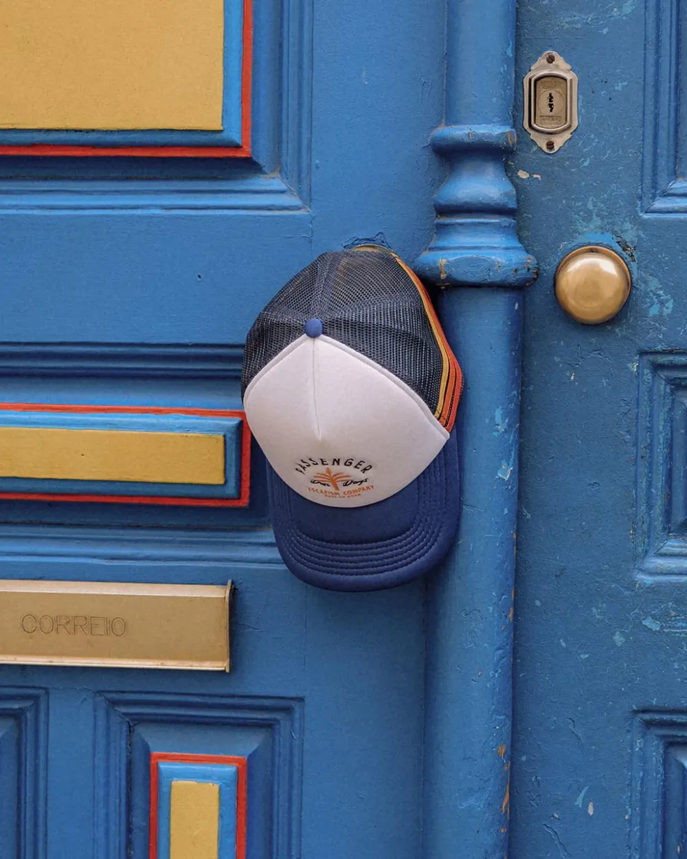 Passenger Accessories|Caps & Hats>Onda Snapback Trucker Cap True Blue