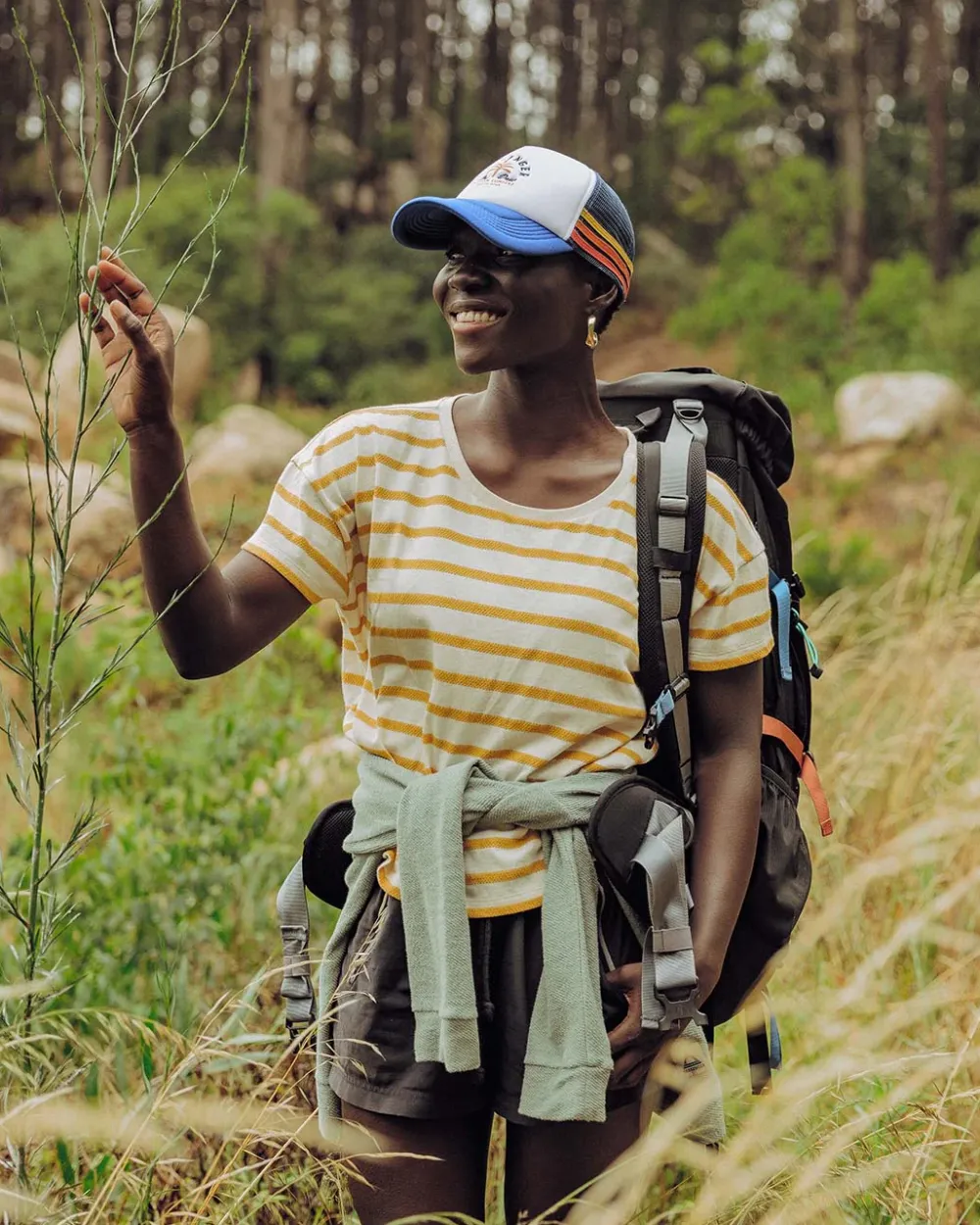 Passenger Accessories|Caps & Hats>Onda Snapback Trucker Cap True Blue