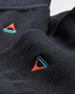 Passenger Socks|Socks>Organic Crew Socks Black