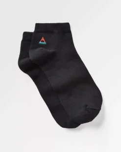 Passenger Socks|Socks>Organic Trainer Socks Black