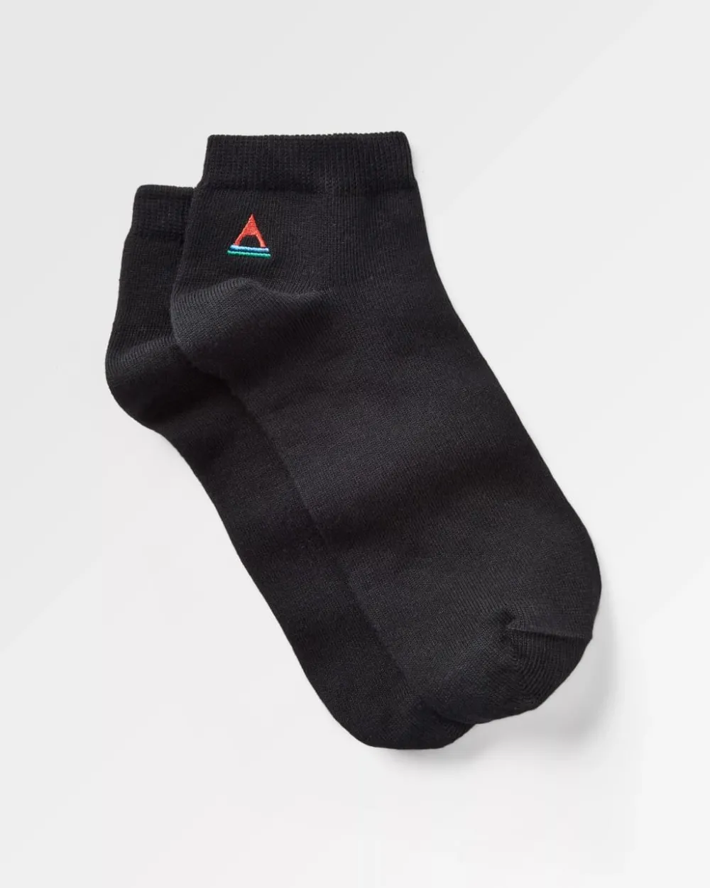 Passenger Socks|Socks>Organic Trainer Socks Black