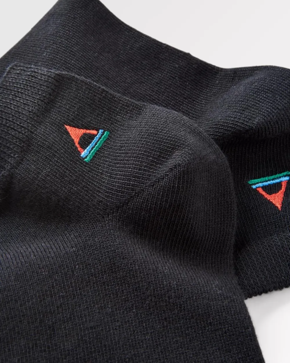 Passenger Socks|Socks>Organic Trainer Socks Black