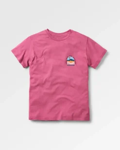 Passenger Tops & T-Shirts>Outlook Recycled Cotton Oversized T-Shirt Mauve Haze