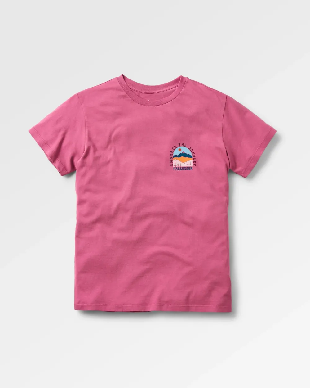 Passenger Tops & T-Shirts>Outlook Recycled Cotton Oversized T-Shirt Mauve Haze