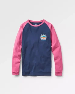 Passenger Tops & T-Shirts>Outlook Recycled LS T-Shirt Mauve Haze