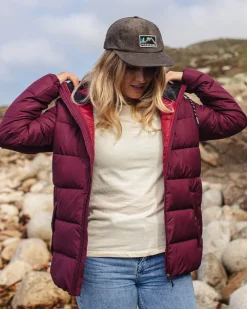Passenger Insulated|Women's Outlet>Parks Recycled Insulated Jacket Windsor Wine